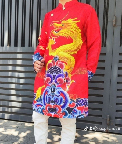 Áo Dài Rông Vàng