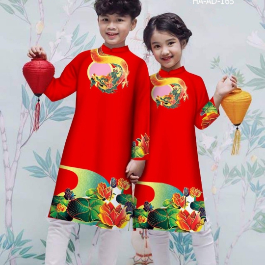 Áo Dài Truyền Thống Ngày Xuân 