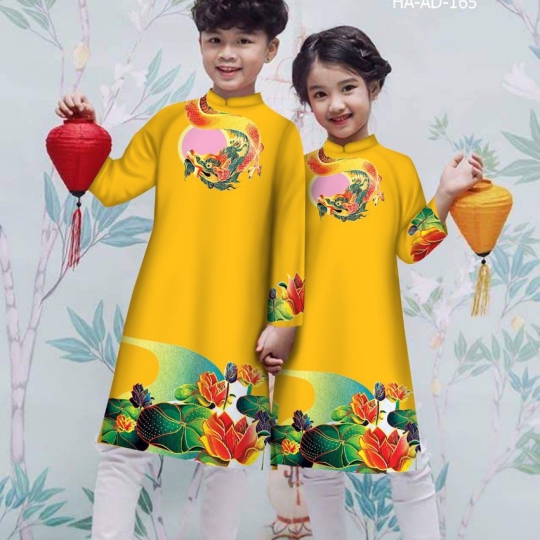 Áo Dài Truyền Thống Ngày Xuân 
