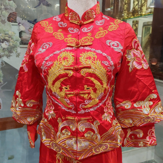 CẶP ÁO DÀI CƯỚI HỶ PHỤC 5