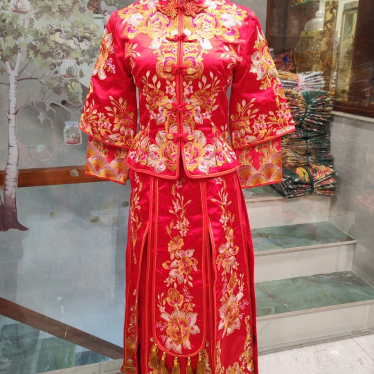 CẶP ÁO DÀI CƯỚI HỶ PHỤC 8