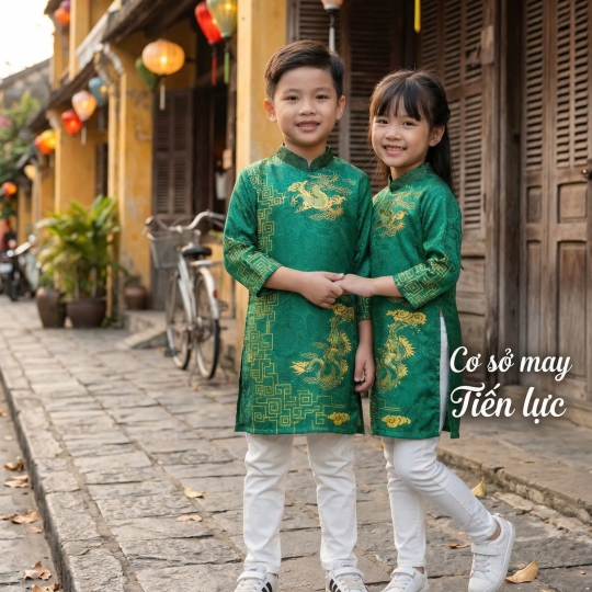 ÁO DÀI CÁCH TÂN RỒNG BAY